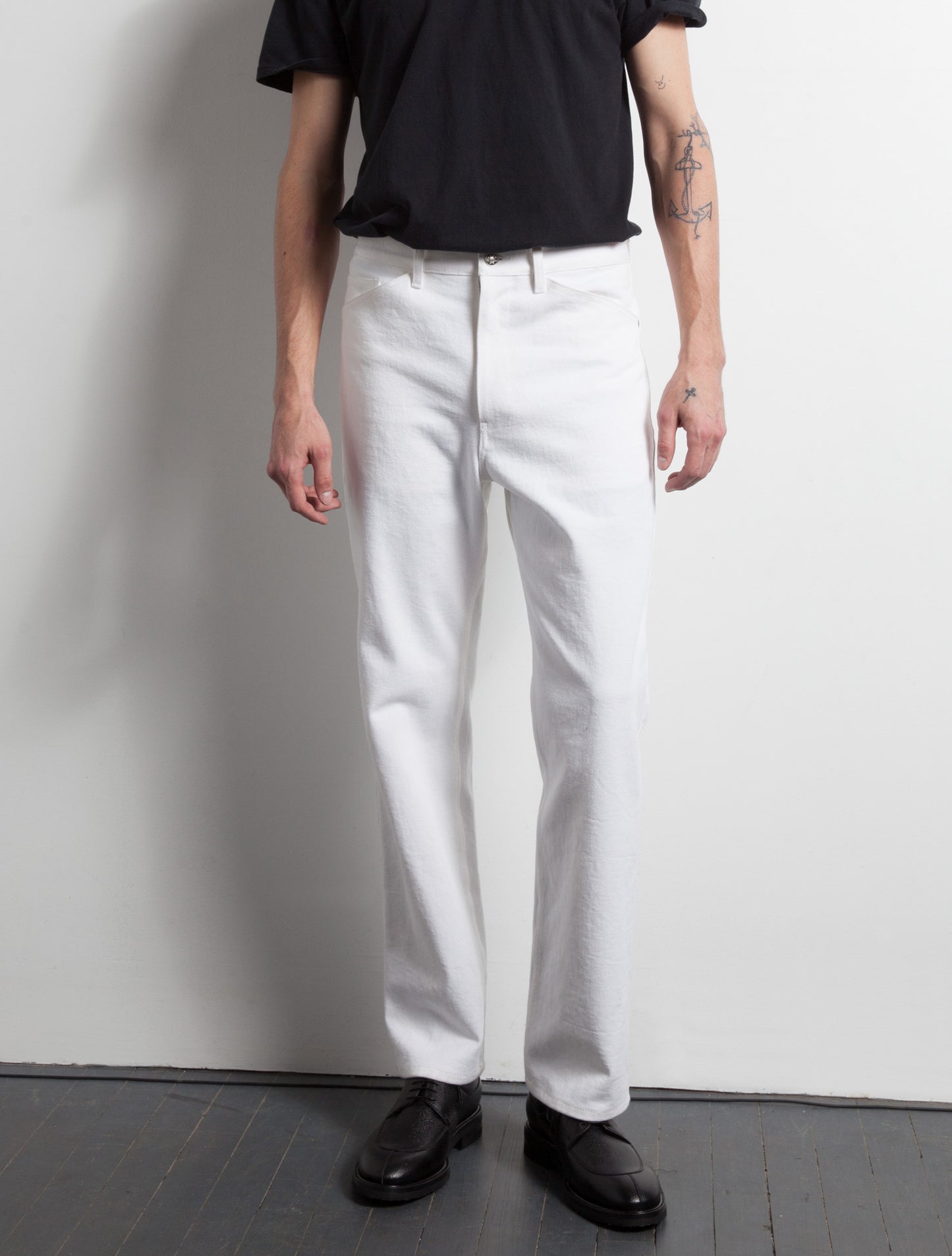 Kapatid - Trouser in Denim - Made in the USA - Model