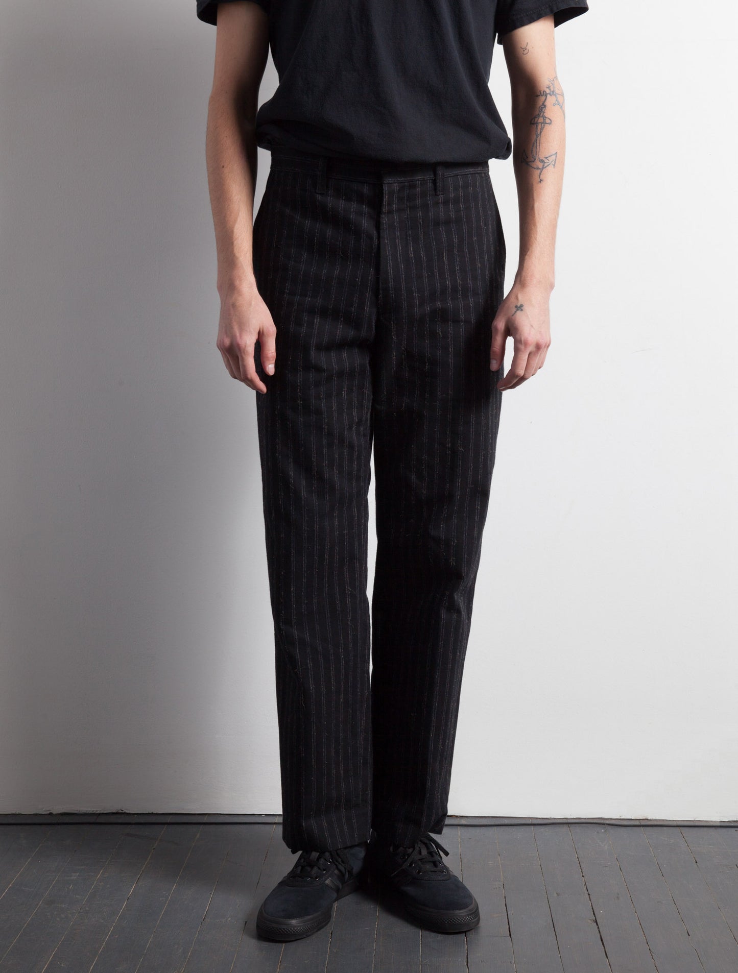 Kapatid - Men's Chalk Stripe Trousers - Made in the USA - Model