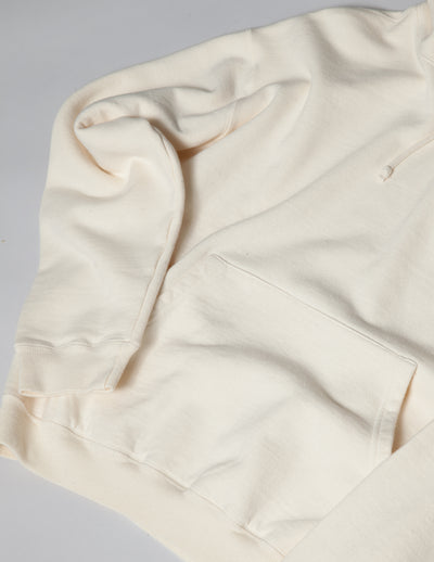 Kapatid - Made in Japan Hoodie in Cream - Detail Sleeve