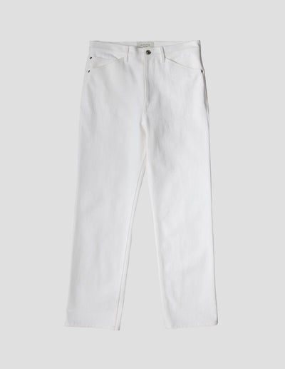 Kapatid - Trouser in Denim - Made in the USA - Front