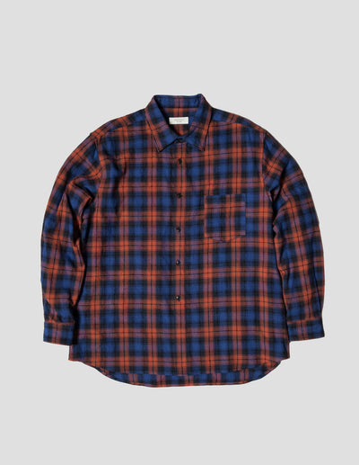 Kapatid - Wide Plaid Shirt - Made in the USA - Front
